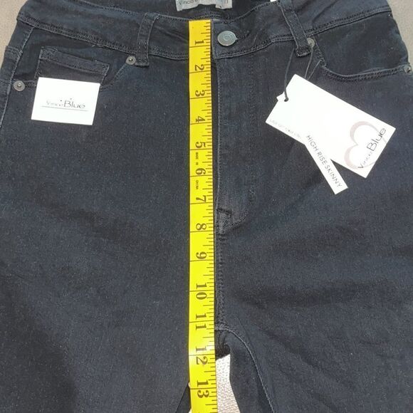 Vince Blue Co. High Rise Skinny Jeans Size 11 Junior NWT - Picture 6 of 7